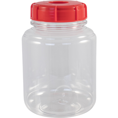 1 gallon Plastic Wide Mouth Carboy Fermenters